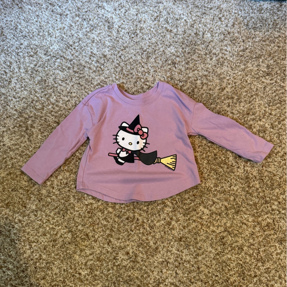 GAP HELLO KITTY HALLOWEEN TSHIRT 12-18 mo
